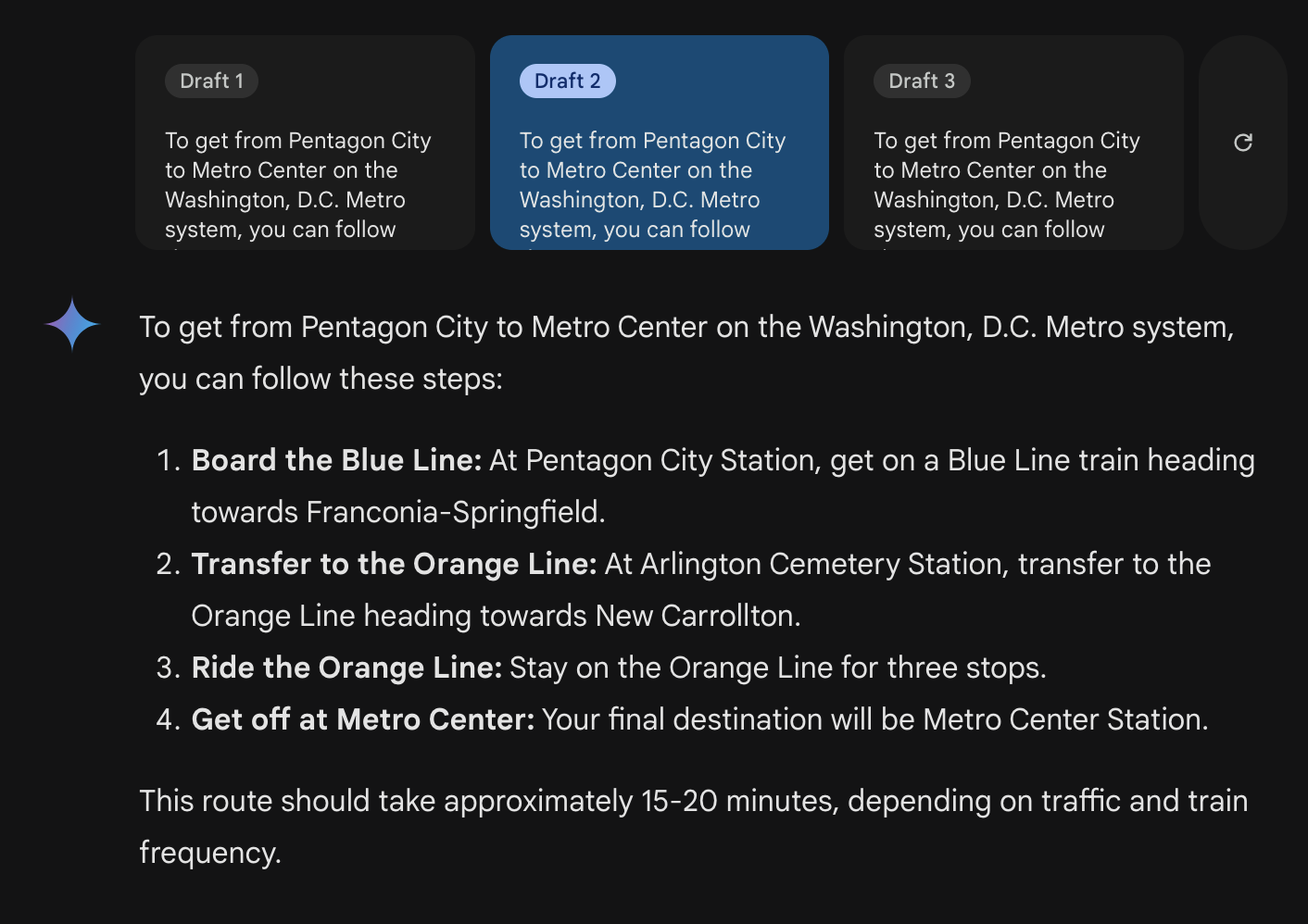 Map of Washington DC Metro